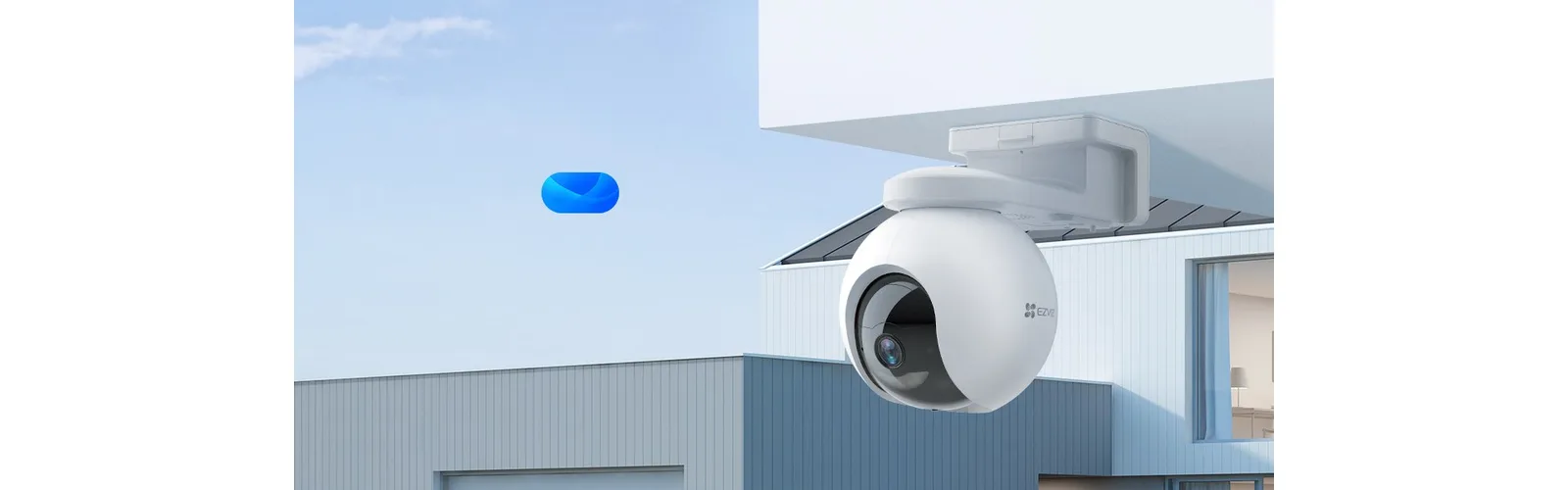 Camara IP 4MP Ezviz HB8 Exterior+panel Solar