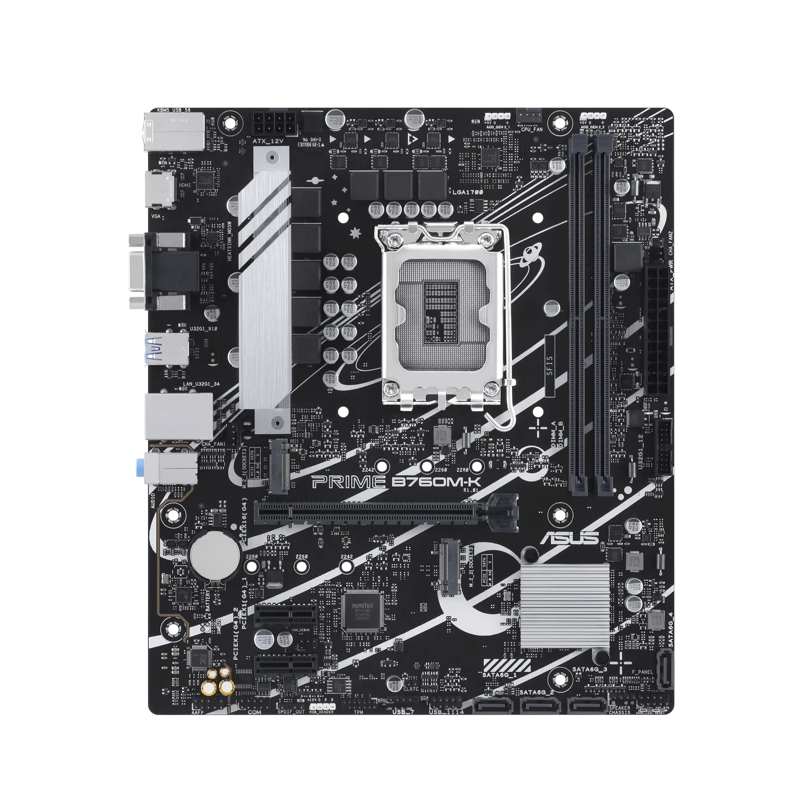 MB ASUS S1700 PRIME B760M-K DDR5 BOX M-ATX