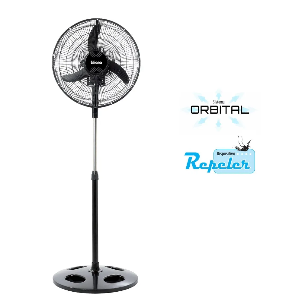 Ventilador de Pie Liliana Orbital 18″