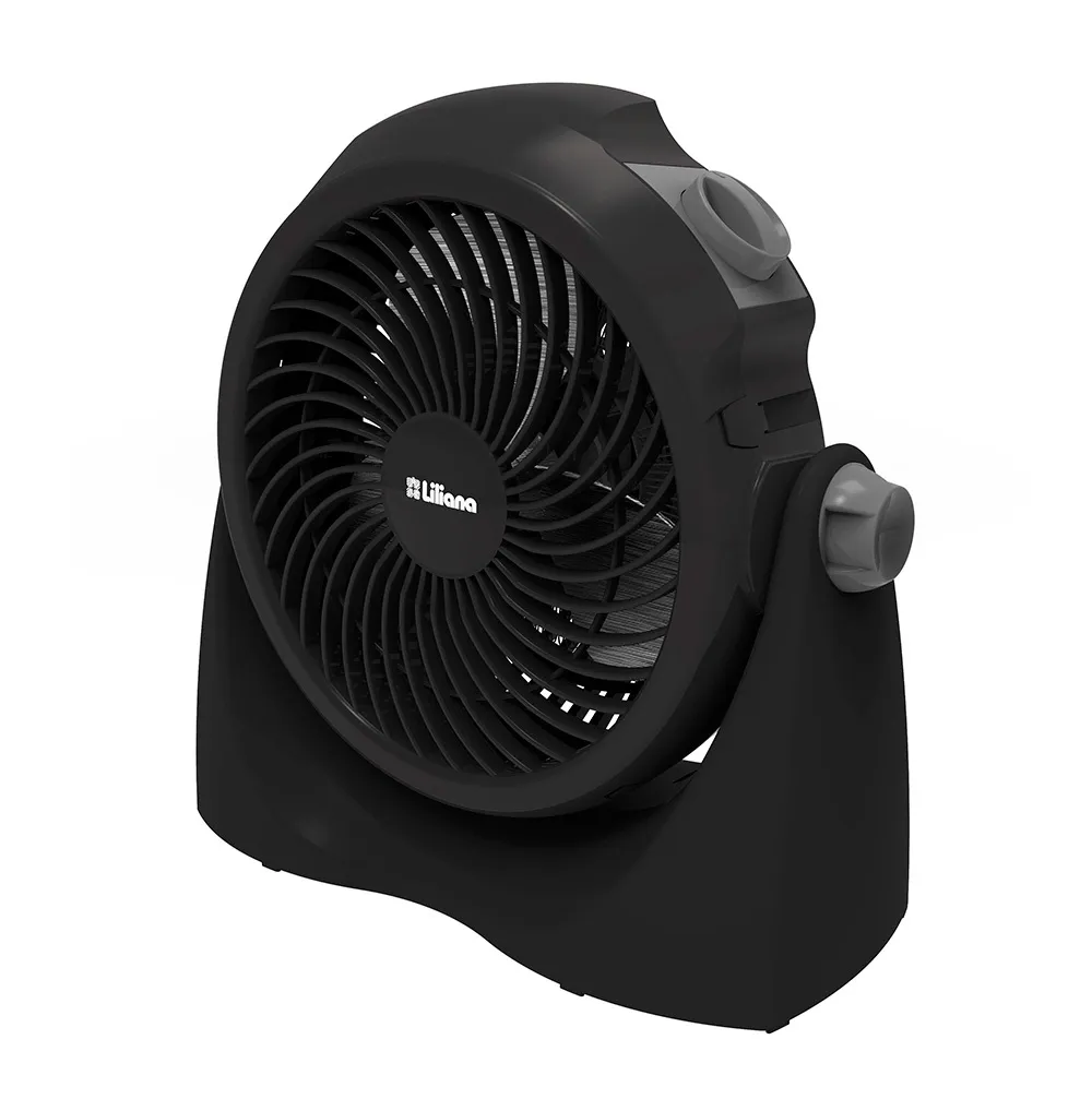 Ventilador Turbo Liliana 3 Aspas 35W 10″ Cabezal Reclinable