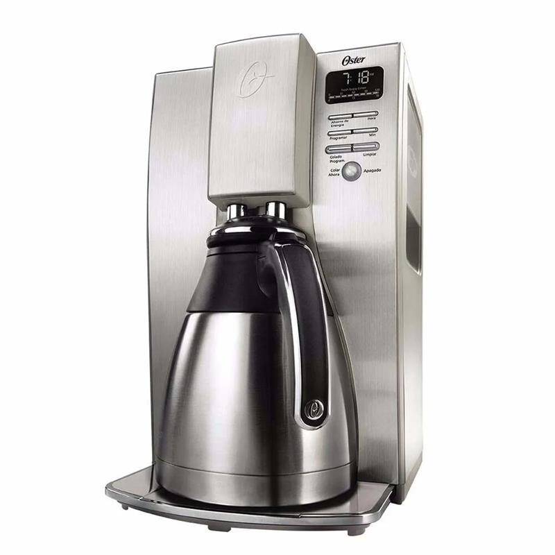 Cafetera Acero Inoxidable Oster Jarra Térmica 10 Tazas | Cordoba Digital