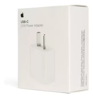 Cargador Apple USB-C Power Adaptador 20W Original