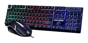 Teclado Teclado y Mouse Gamer Jahro RGB
