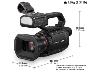 Videocámara Panasonic HC-X2000 Profesional 4K