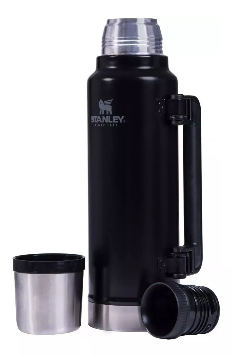 Termo Stanley Clásico 1.4L Negro ORIGINAL