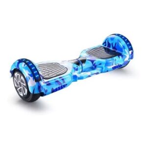Hoverboard Patineta Eléctrica FoxBox Azul Camuflado
