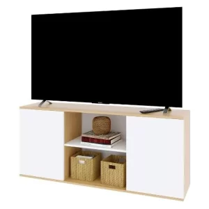 Rack Mesa TV Delos 65" Roble Natural