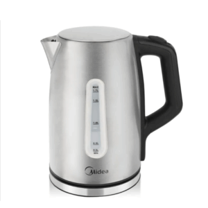 Pava Eléctrica Midea Acero Inoxidable con control de temperatura 1,7L