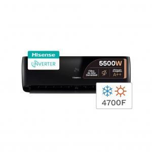 Aire Acondicionado INVERTER Hisense 5500W F/C Negro