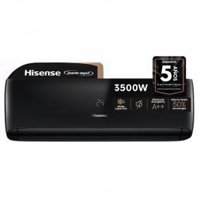 Aire Acondicionado INVERTER Hisense 3500W F/C Negro