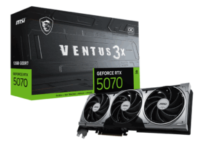 MSI GeForce RTX 5070 VENTUS 3X OC 12G