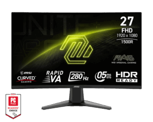 Monitor Gamer Curvo MSI 27" MAG 276CXF VA 280 Hz Full Hd