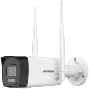 Cámara de Seguridad Exterior Hikvision Tipo Bala Fija con Wi-Fi para Exteriores de 2 MP