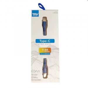 Cable TRV Usb C a Usb C Mallado 3A