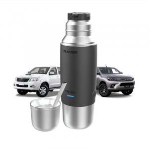 eTermo Termo Eléctrico Auto Peabody Onroad 500ml Silver