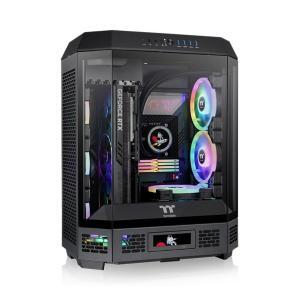 GAB THERMALTAKE THE TOWER 600 BLACK 2*FAN