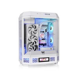 GAB THERMALTAKE THE TOWER 600 WHITE 2*FAN