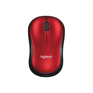 MOUSE LOGITECH M185 WIRELESS ROJO