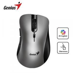 MOUSE GENIUS ERGO 8100S AI WIRELESS SILVER