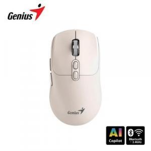 MOUSE GENIUS NX-8080S 2.4GHZ+BT SILENC MILK TEA