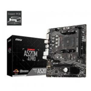 MB MSI AM4 A520M-A PRO DDR4 BULK M-ATX