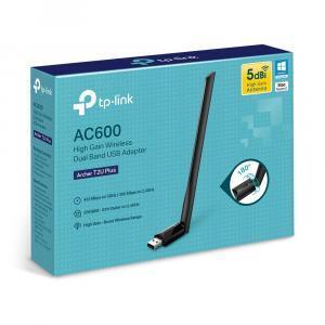 PLACA RED USB TP-LINK ARCHER T2U PLUS HIGH GAIN