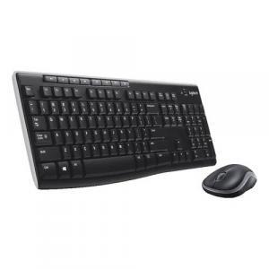 TEC+MOUSE LOGITECH MK270 WIRELESS BLACK LATINO