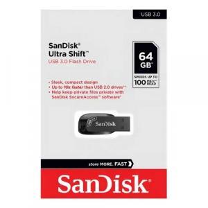PEN DRIVE 64GB SANDISK 3.2 ULTRA SHIFT