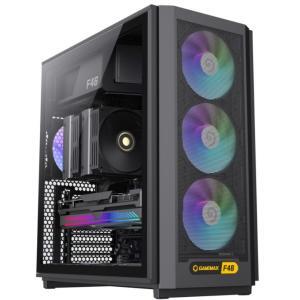 GAB GAMEMAX F46 BK 4*FAN ARGB ATX