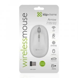 MOUSE KLIPXTREME ARROW INALAMBRICO DE 4 BOTONES