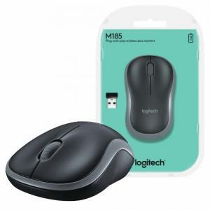 MOUSE LOGITECH M185 WIRELESS GREY