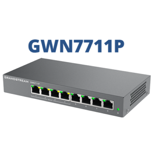 GRANDSTREAM SWITCH ADM CAPA 2 LITE POR NUBE(GDSM) 4 GIGA 4 POE 60W SIN FUENTE