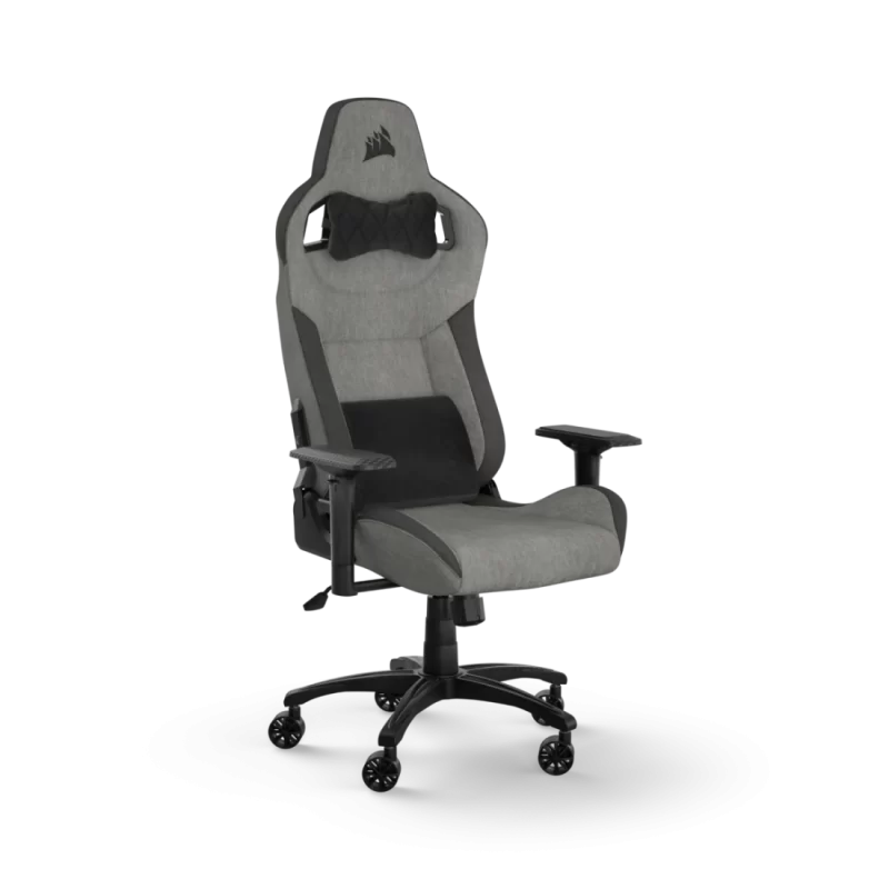 T3 RUSH Fabric Gaming Chair 2023 Grey Charcoal 0.webp