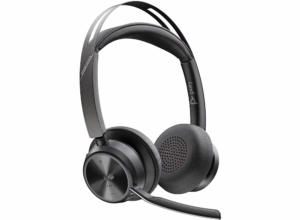 Poly Voyager Focus 2 Msft Teams Certified USB-C-C Headset +USB-C/A Adapter +Charging Stand No locali