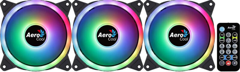 Version 1.0.0 cooler fan aerocool duo 12 pro 3 x 120mm argb fans hub h66f control remoto kit 4ca9d4d4d4 1