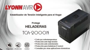ESTABILIZADOR LYONN TCA-2000H P/HELADERA