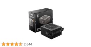FUENTE MSI MAG A550BN 550W / ATX/ 80+ BRONCE  (CABLE POWER AMERICANO)