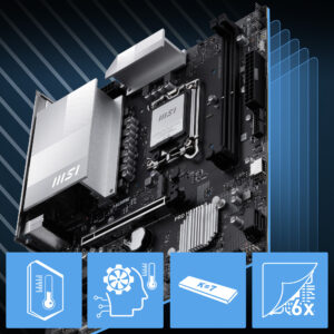 MB MSI S1851 PRO H810M-B DDR5 BOX M-ATX