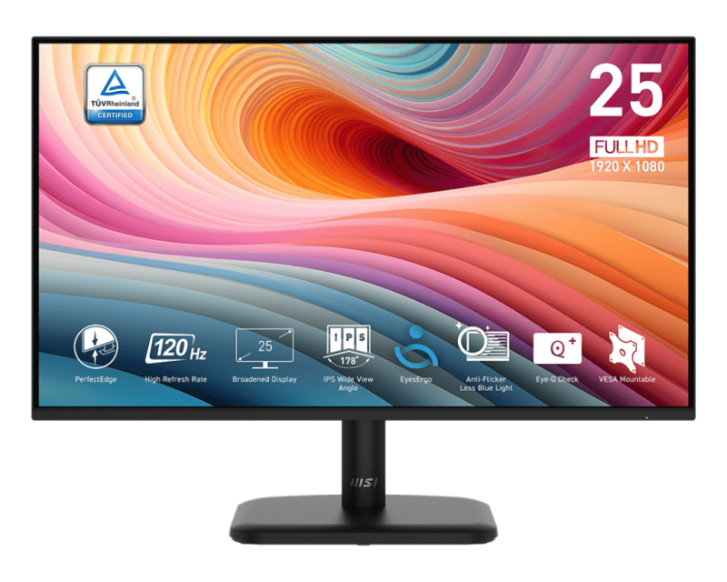monitor msi 24 5 pro mp251l e2 1920x1080 ips 120hz s cable interlock 7466ca8161