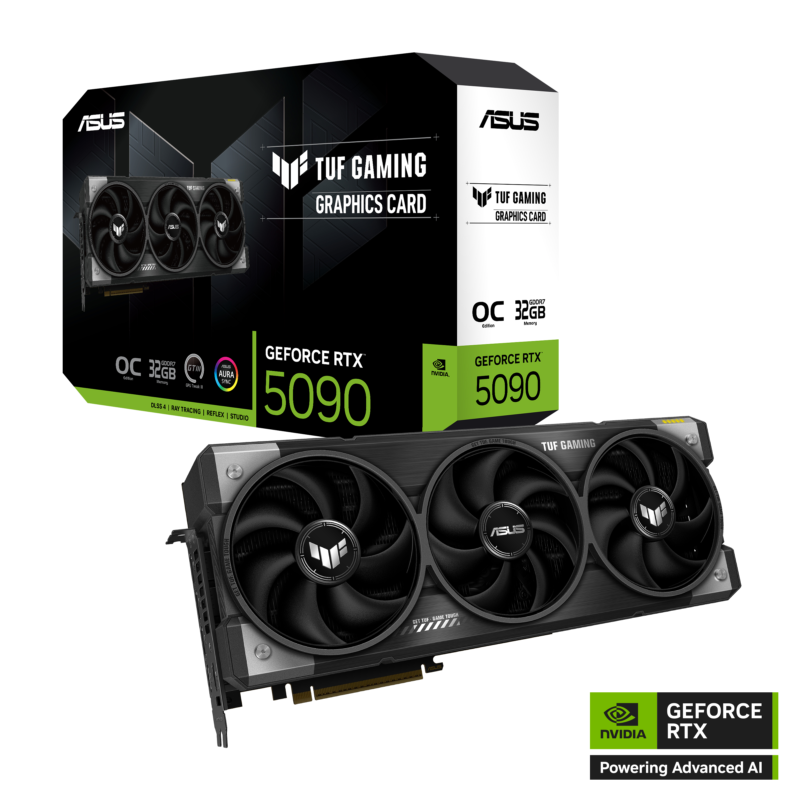 vga 32gb rtx 5090 asus tuf gaming oc 32g gddr7 1cb6b14e34